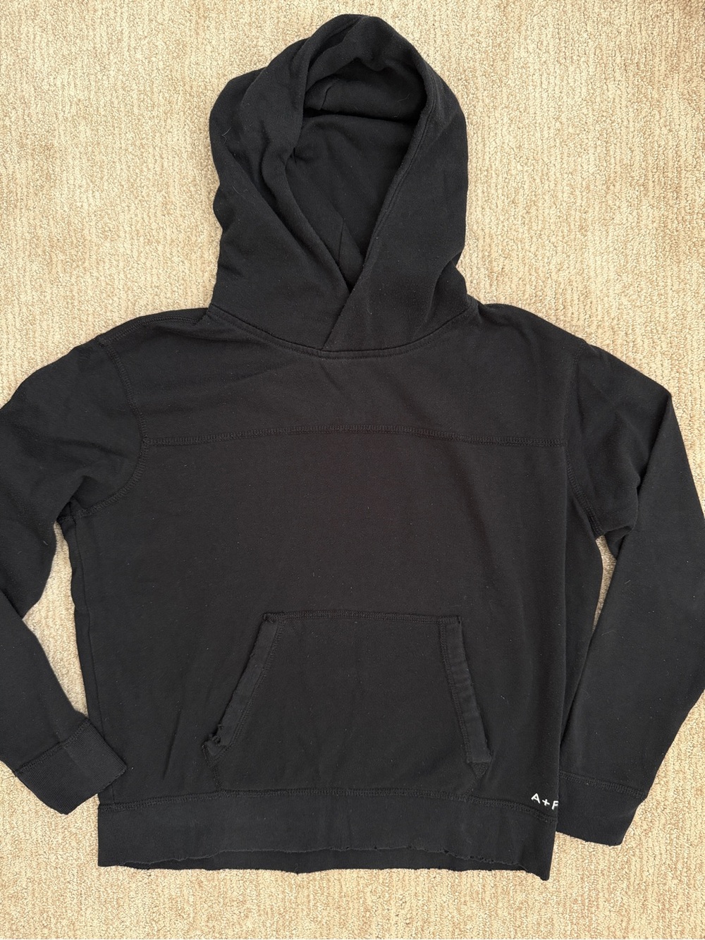 Abercrombie and Fitch women’s black hoodie size XSmall